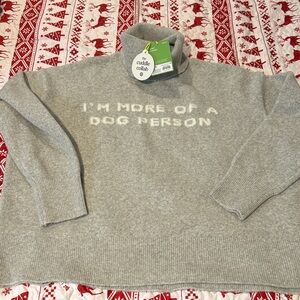 Target Gray Turtleneck Sweater